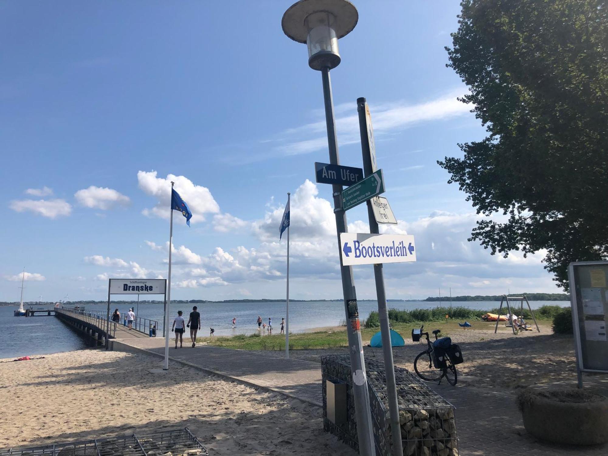 App 7U Erholsamen Sundowner Lägenhet Dranske Exteriör bild